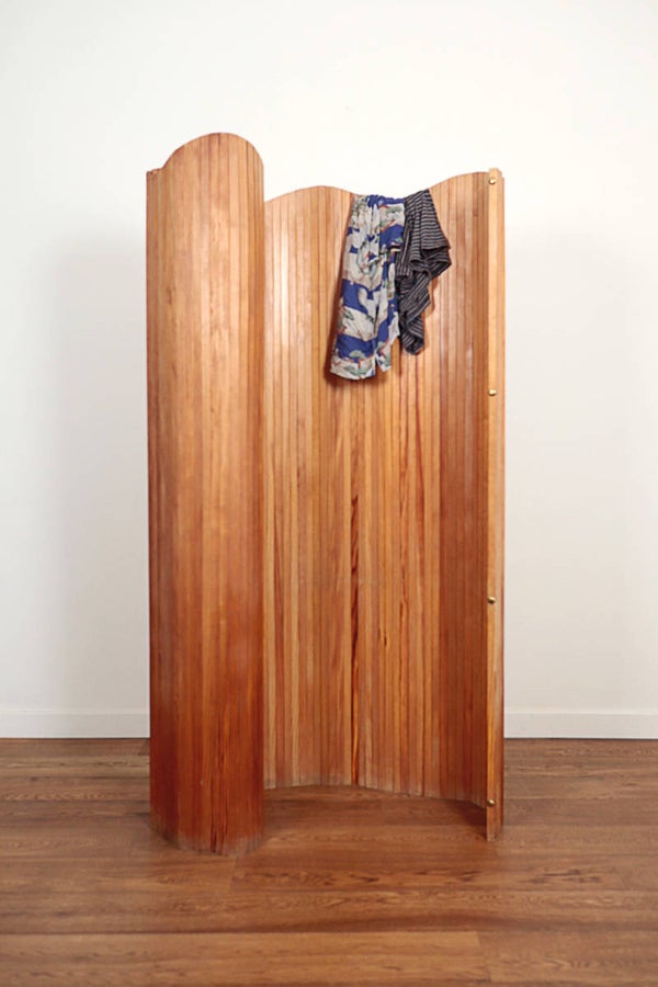 Room divider / paravent in wood