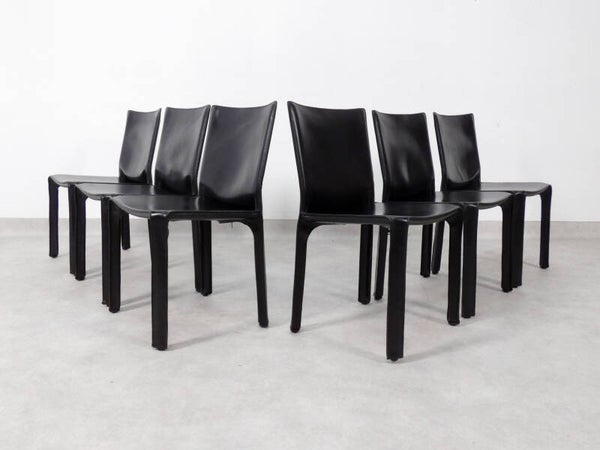Cassina Cab 412 - black leather