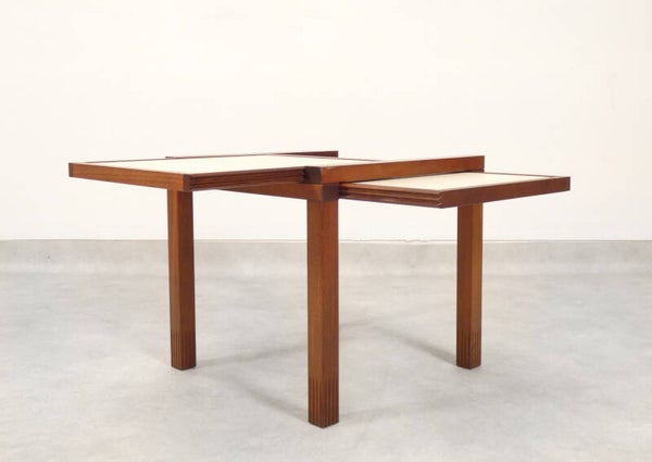 Hexa side table by Bernard Vuarnesson for Bellato