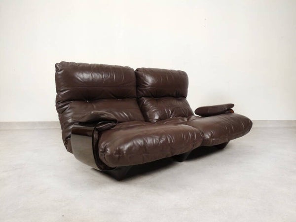 Ligne Roset Marsala - 2 seater - brown leather