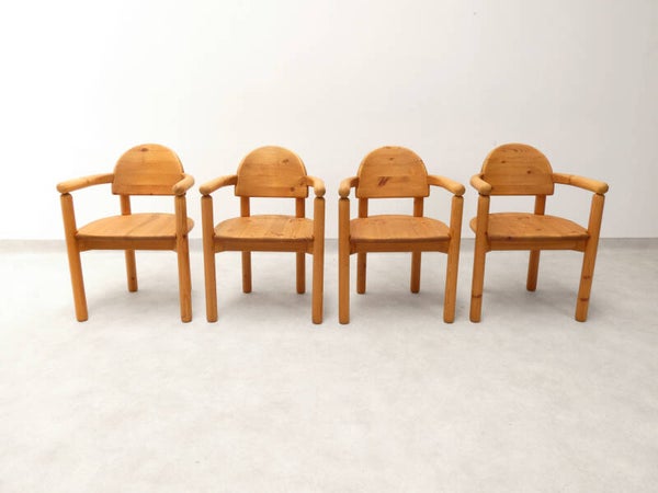 Set of four Rainer Daumiller dining chairs