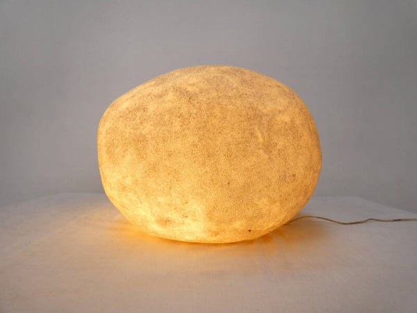 'Dora' moon rock lamp by André Cazenave - Atelier A