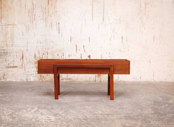 Vintage 70's teak planter