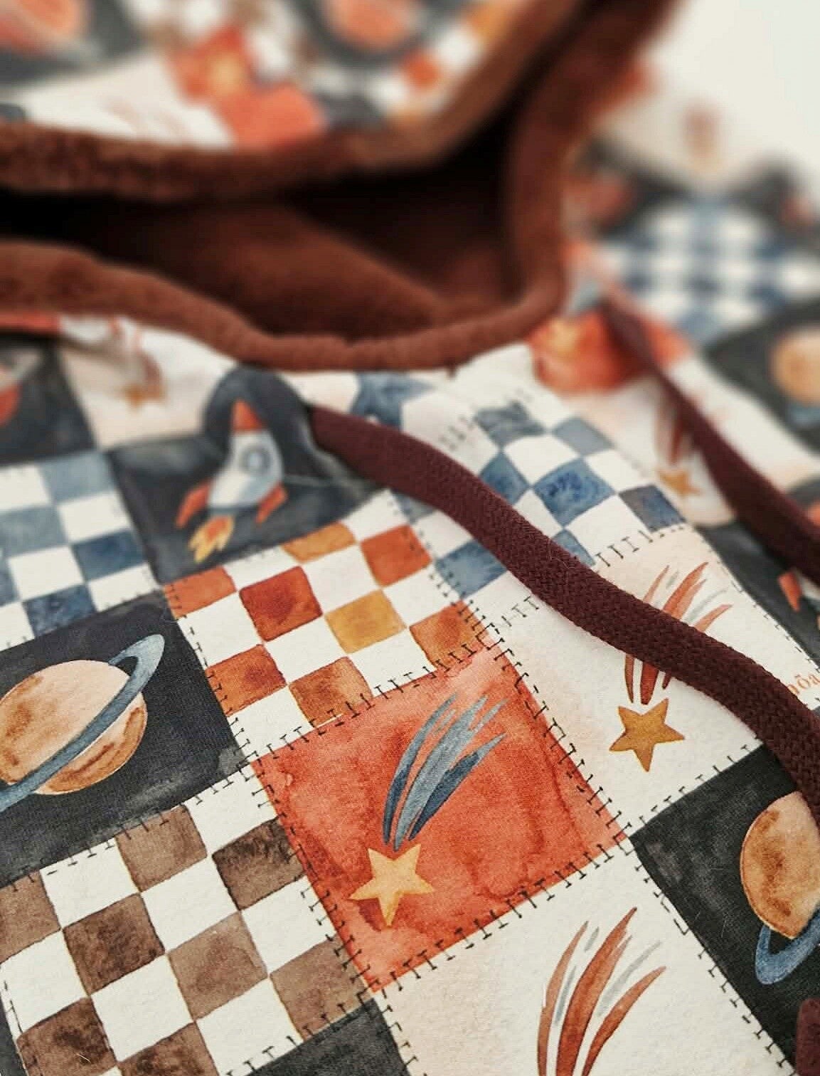Col à capuche enfant - Astronaute