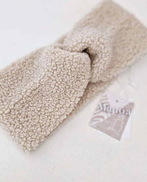 Bandeau Teddy Beige