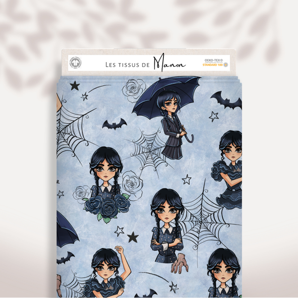 Tissu - Mercredi Bleu