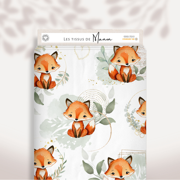 Tissu - Renards