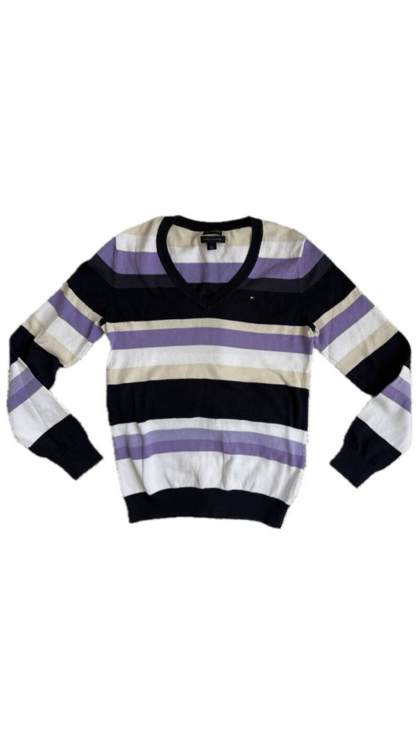 TOMMY HILFIGER | Maglia a Righe Colorate | M