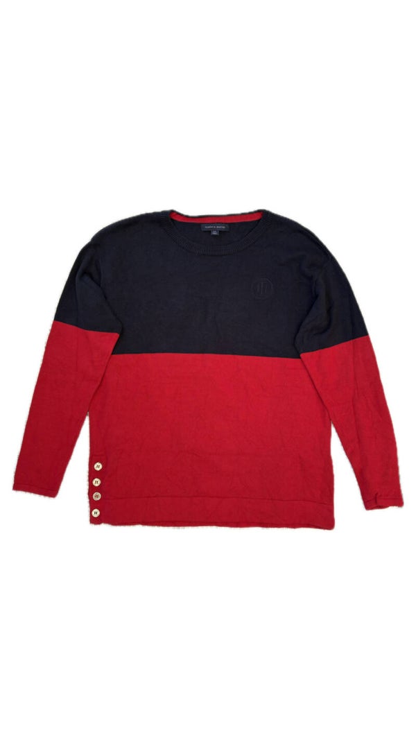 TOMMY HILFIGER | Maglia con Bottoni ai lati | L