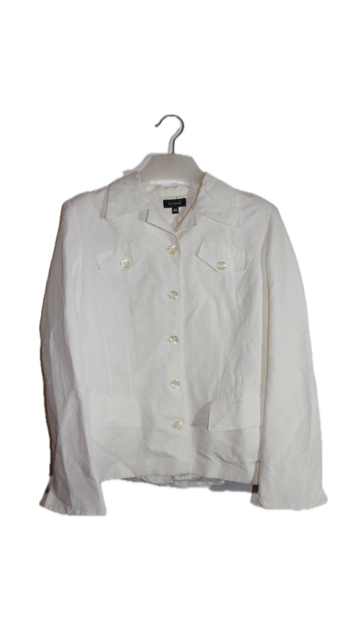 KOOKAÏ | Giacca Leggera in Lino con Bottoni | M