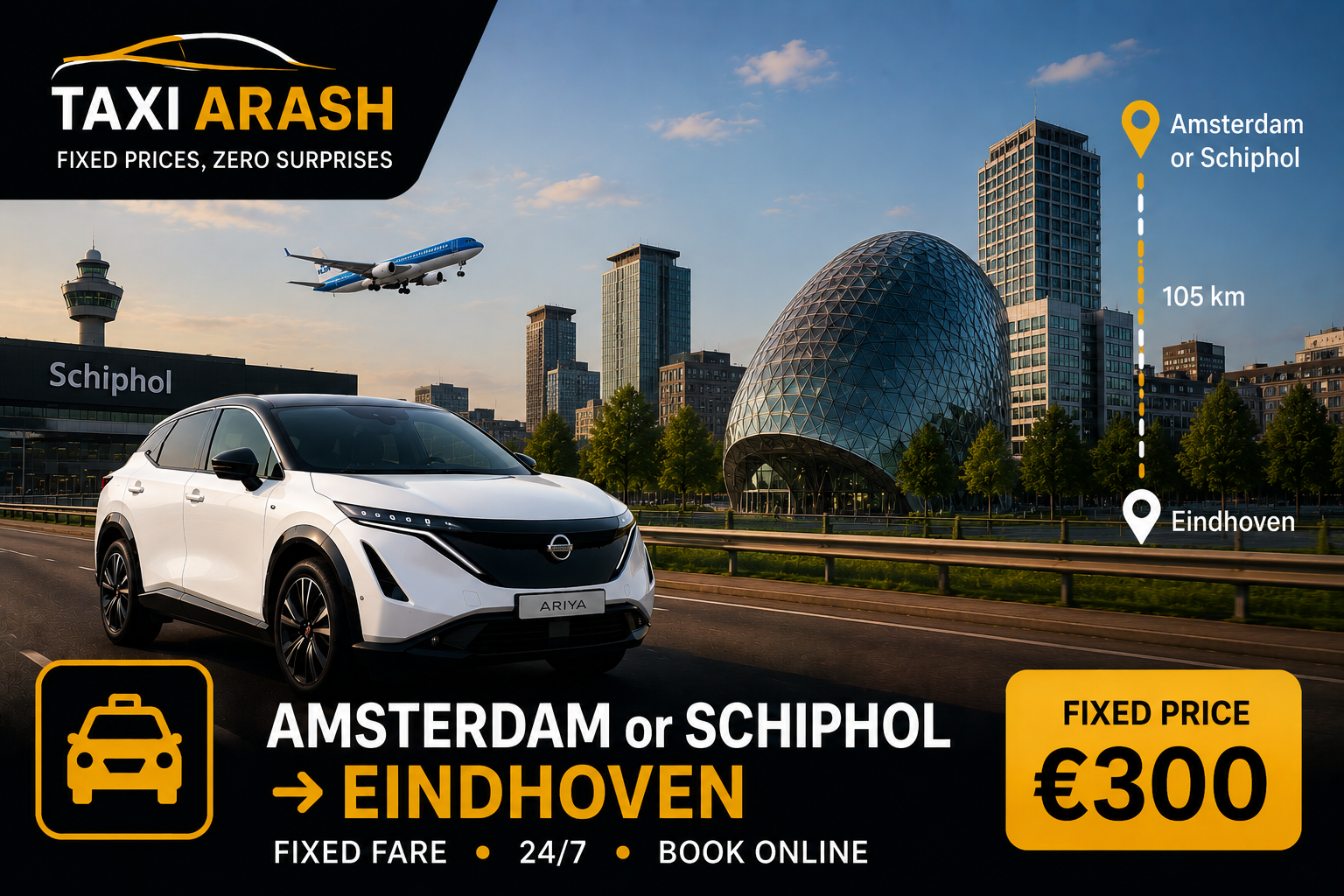 Amsterdam to Eindhoven