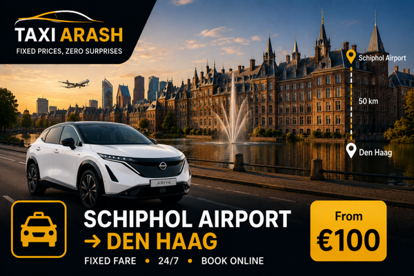 Schiphol Airport to DenHaag