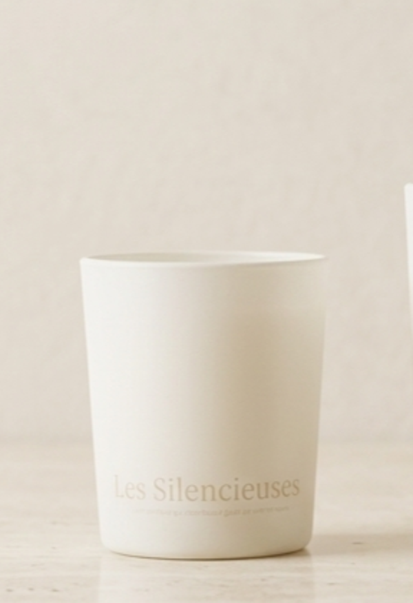 Bougie 75 ml - Les Silencieuses blanc