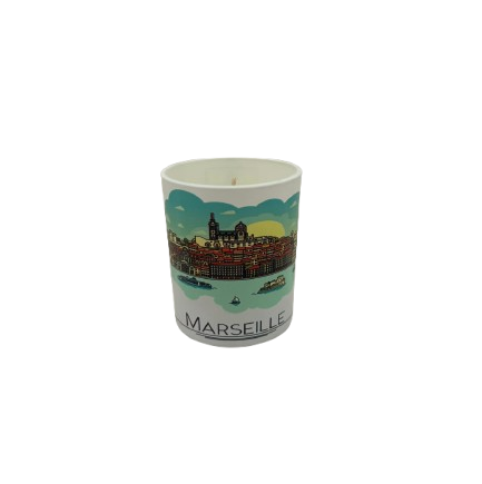 Bougie 165ml avec votre impression sur verre