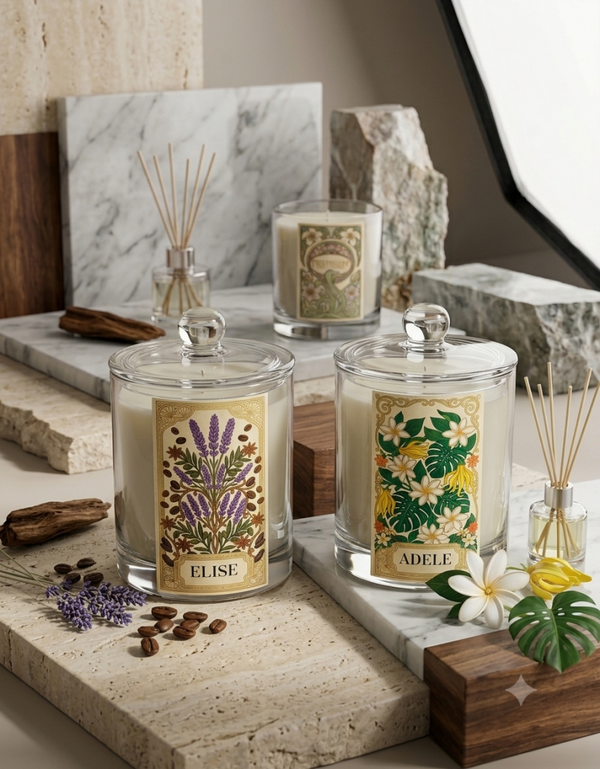 Bougie 200 ml - Adèle ou Elise