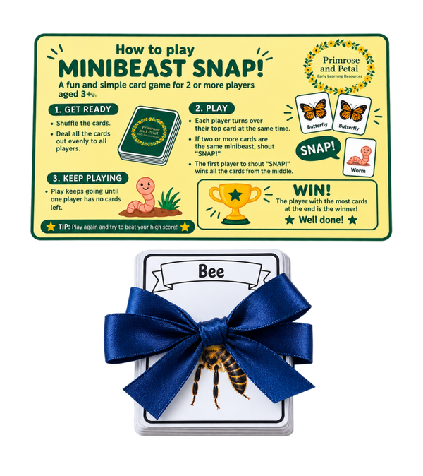 Minibeast Snap Card Game