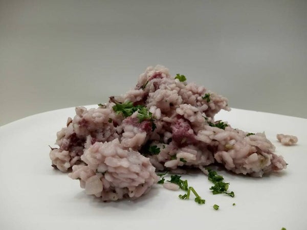 risotto con salsiccia