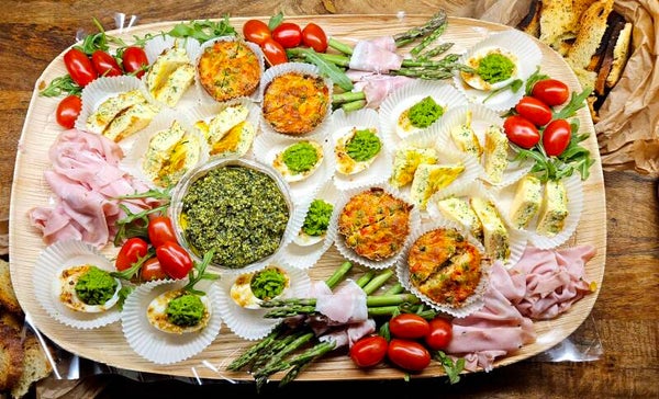 antipasti schotel buona Pasqua