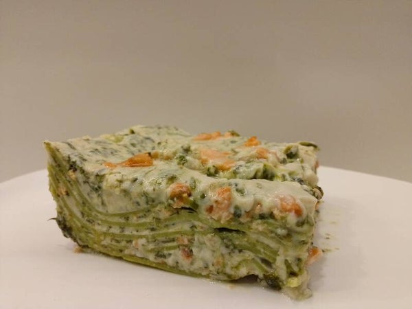 lasagne al salmone