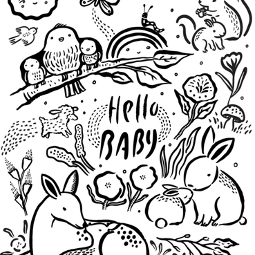 Creatieve kleurplaten en leuke activiteiten met babydieren thema