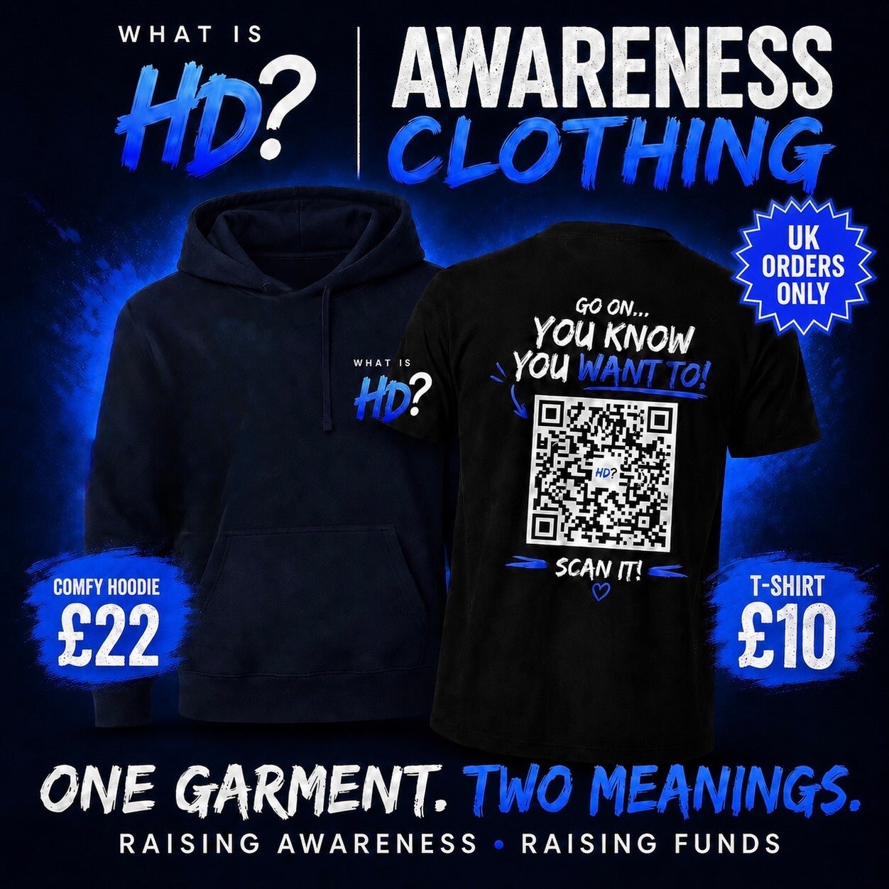 What Is HD awareness T-shirt and hoodie