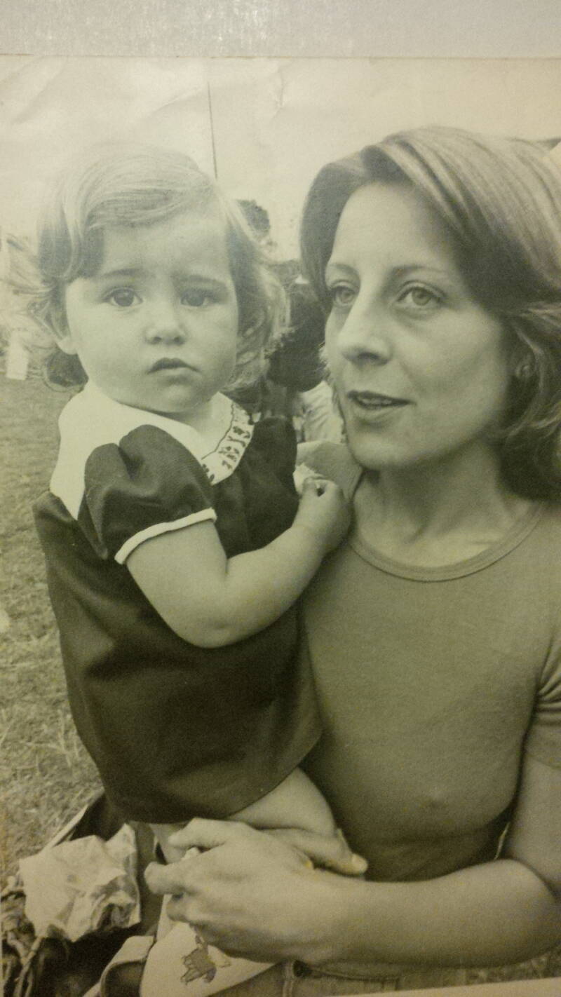 Sarah and her Mum