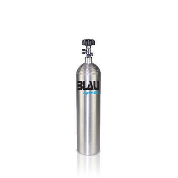BLAU CO2 Aluminiumflasche