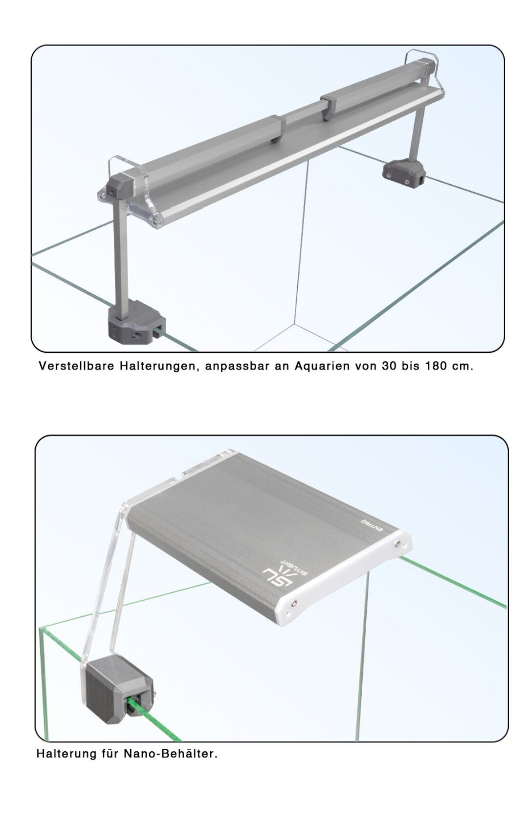 SKYLIGHT ENTRIQ R Halterung (Meerwasser)