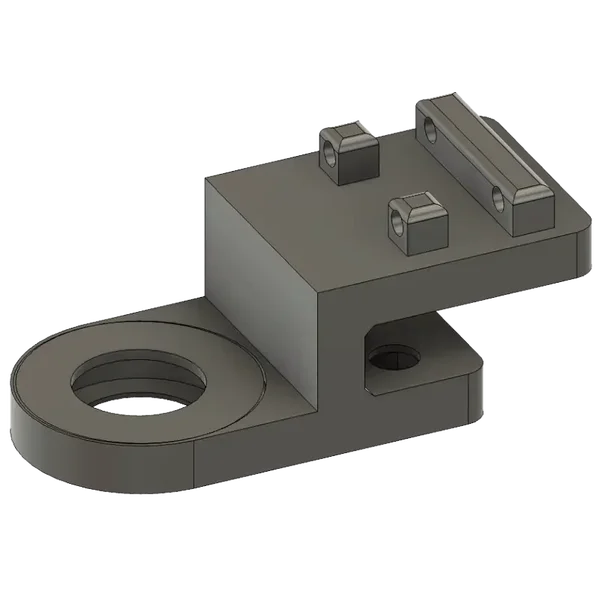 Stegbeckenhalterung mit Abstützung