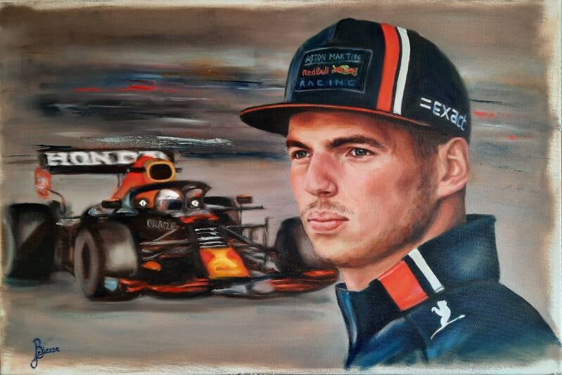 Max Verstappen Belart portretschilderijen