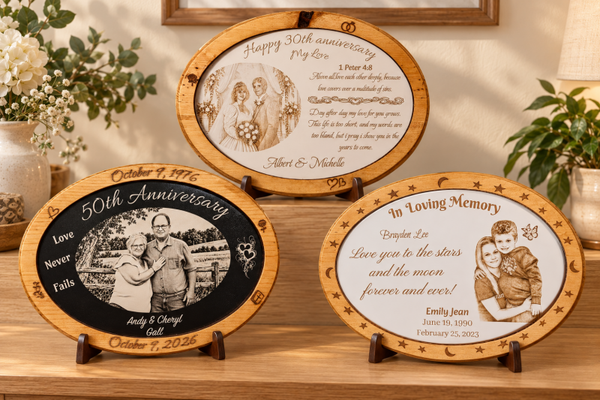 Custom plaque