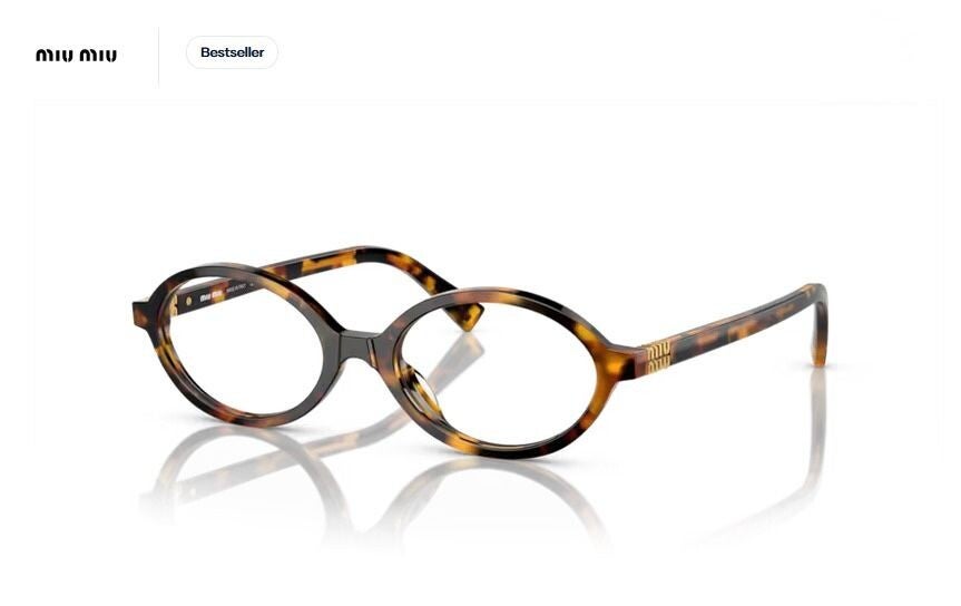 MIU MIU 01XV - VAU1O1 - Havana miele - Occhiale da vista donna