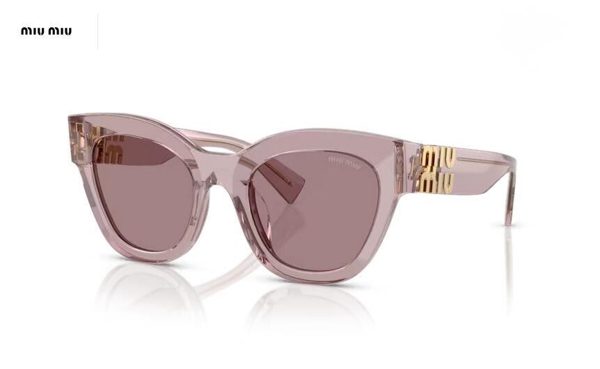 MIU MIU 01YS - 12W20I - Malva trasparente - Occhiale da sole donna