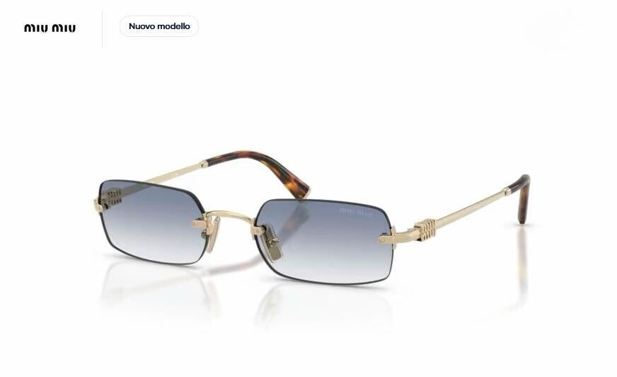 MIU MIU - 0MU B50S- ZVN80O - Oro pallido - Occhiale sole donna