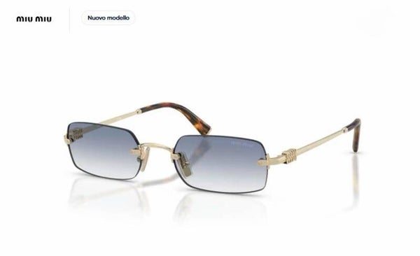 MIU MIU - 0MU B50S- ZVN80O - Oro pallido - Occhiale sole donna