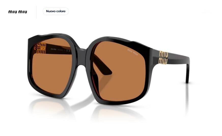 MIU MIU A07S - 16K90Q - Nero - Occhiale da sole donna