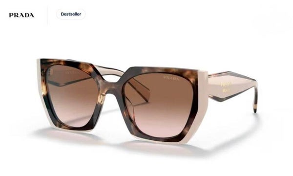 PRADA 15WS - 01R0A6 - Caramello tartarugato/rosa pastello - Occhiale da sole donna