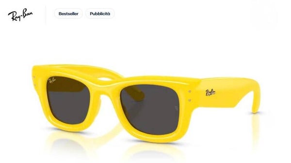 RAY-BAN Wayfarer Puffer by A$AP Rocky – Modello 0RB4940 Colore 683087 - Occhiale da sole unisex
