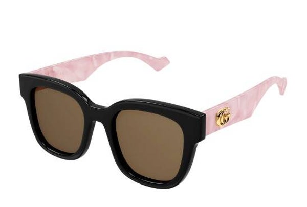 GUCCI GG0998S - 005 NERO E ROSA - Occhiale da sole donna