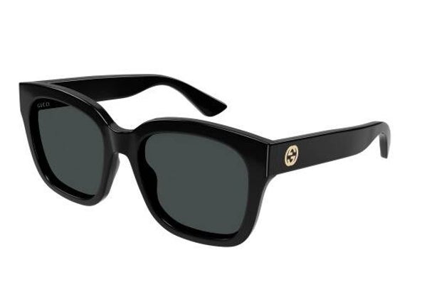 GUCCI 1338S 001 - Occhiale da sole donna - nero lucido
