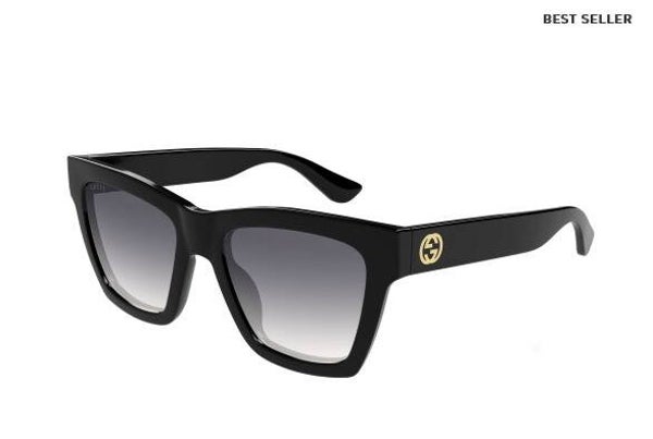 GUCCI 1714S - 001 NERO LUCIDO - Occhiale da sole donna