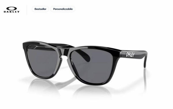 OAKLEY 0OO9013 - Frogskins - 24-306 - Nero lucido -Occhiale da sole unisex
