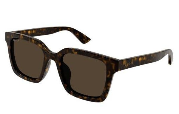 GUCCI - Occhiale da sole uomo unisex - GG1582SK - 002 HAVANA TARTARUGATO