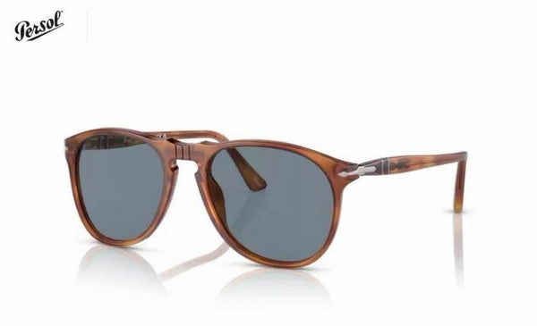 PERSOL - Occhiale da sole uomo - 0PO9649 - unisex - 96/56 - Terra di siena