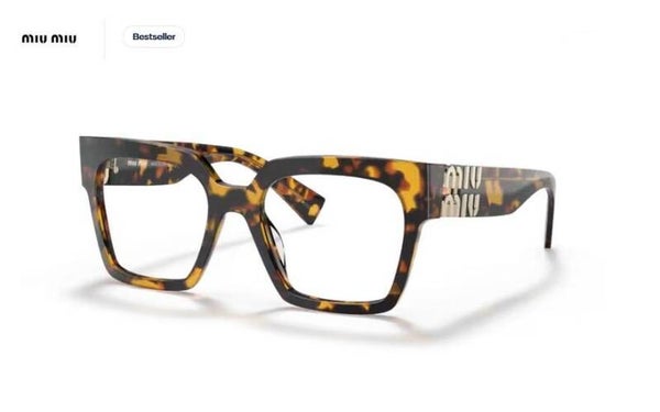 MIU MIU - Occhiale da vista donna - 0MU 04UV - VAU1O1 - Havana miele