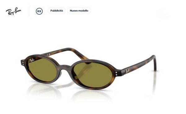 RAY-BAN - Occhiale da sole unisex - 0RB4472 Khal - 1359/2 Havana tartarugato