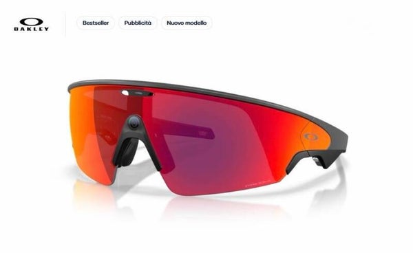 OAKLEY META 0OW8001 800101 52 (XL) Nero – Prizm Road – Occhiale da Sole AI Unisex  NEW ENTRY · OAKLEY META · AI PERFORMANCE