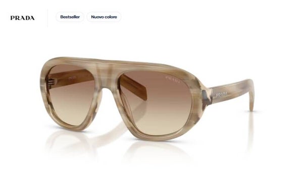 PRADA 0PR C05S 25P21C 57-18 – Occhiale da Sole Donna LIMITED EDITION