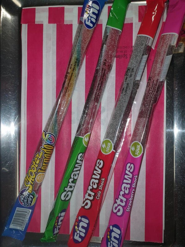 Straws paille bonbon