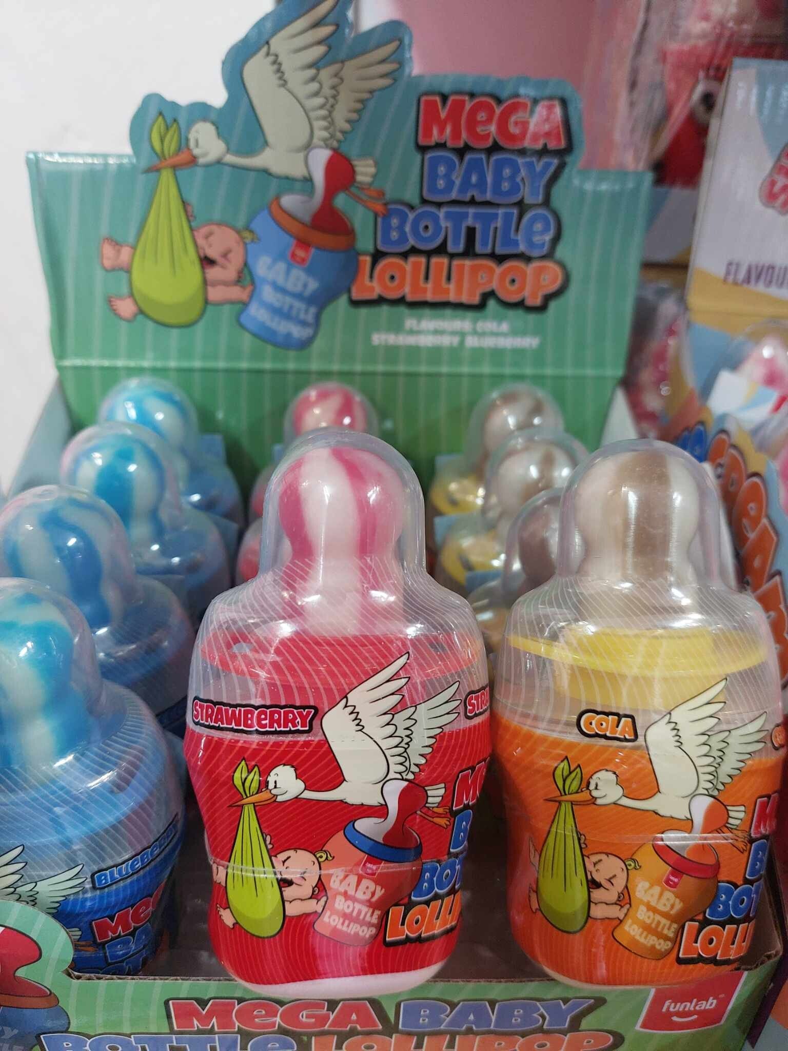 Mega Baby Bottle lolipop